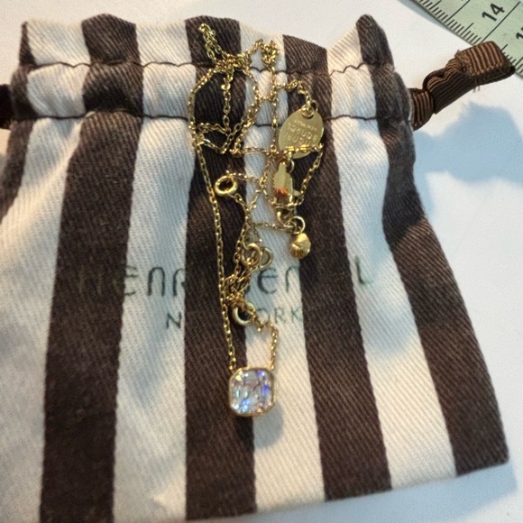 Henri Bendel Crystal Charm Necklace - Picture 2 of 3